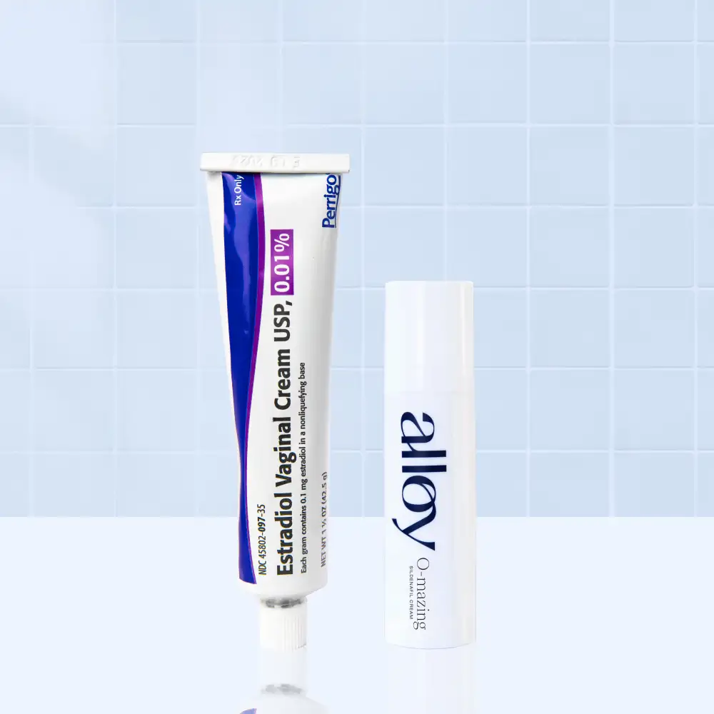 Omazing and estradiol vaginal cream bundle